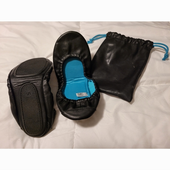 Foldable flats black size 5/6 tab sox - Picture 4 of 14